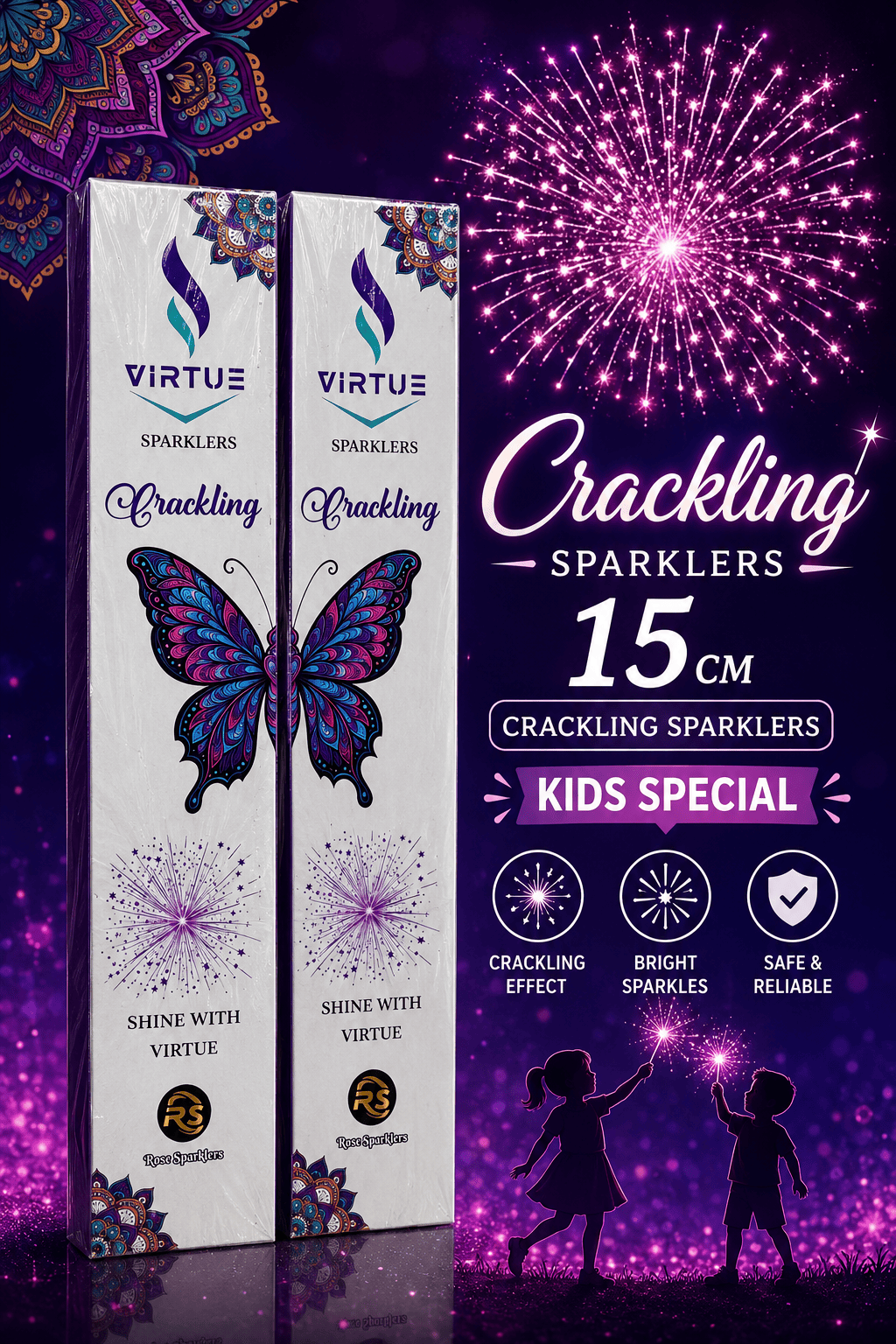 15 CM Colour Sparklers