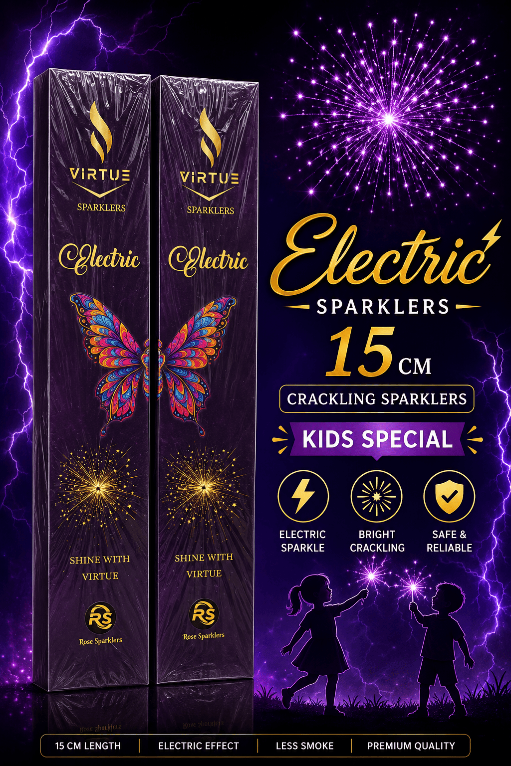 15 CM Electric Sparklers