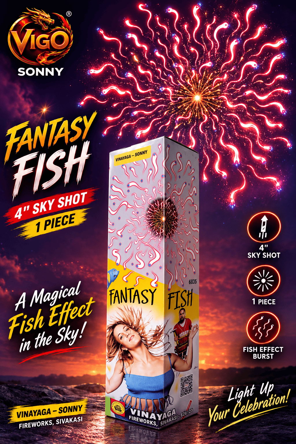 Fantasy Fish(1pc) (Sony Brand)