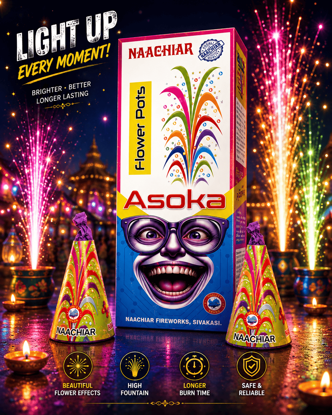 Flower Pots Asoka (Premium)