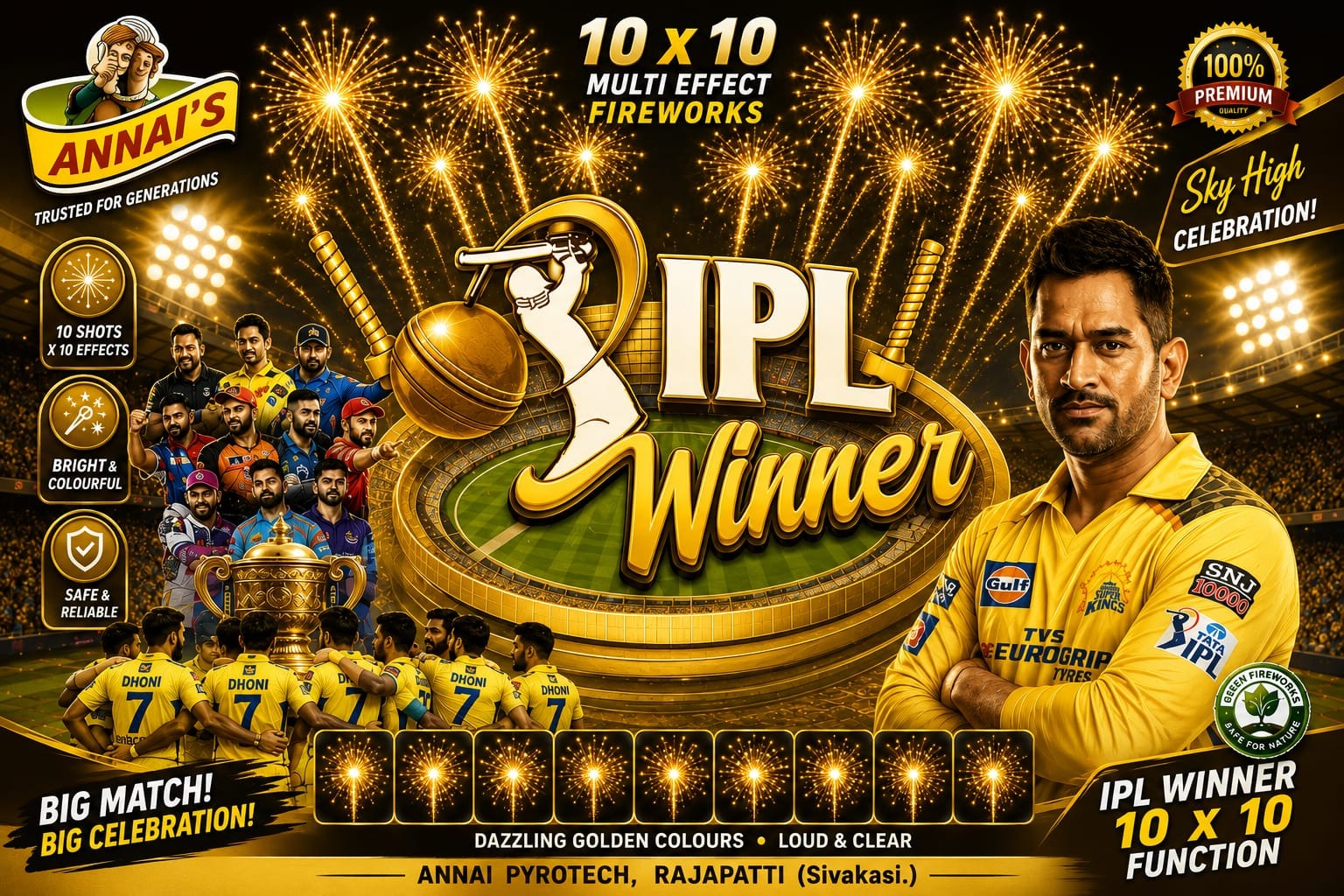 IPL Shot (10 x 10)