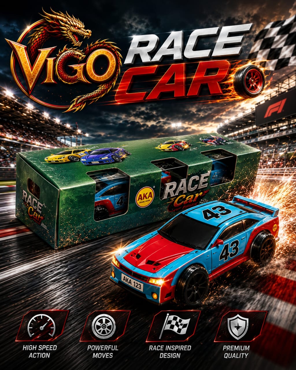 Race Car (2 pcs.)