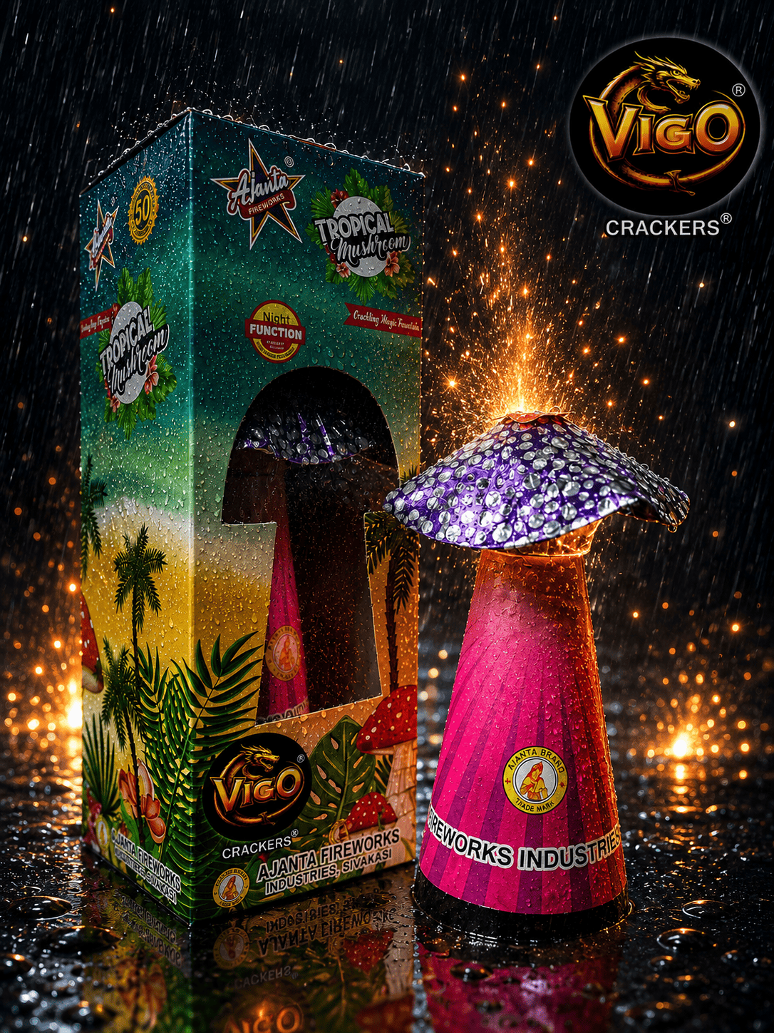 Trophical Mushroom (Ajantha Brand)