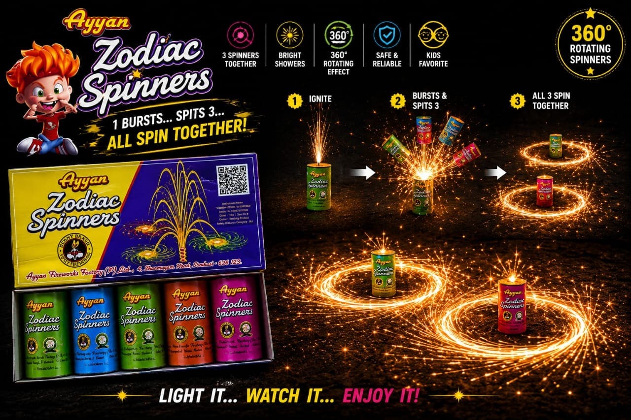 Zodial Spinner (Ayyan Brand)